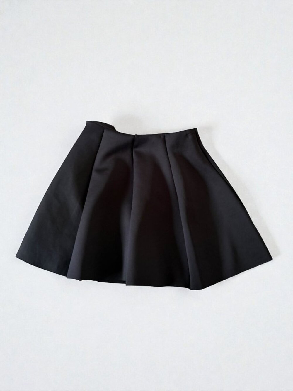 BISHOP & YOUNG Black A Line Skater Skirt Size Small